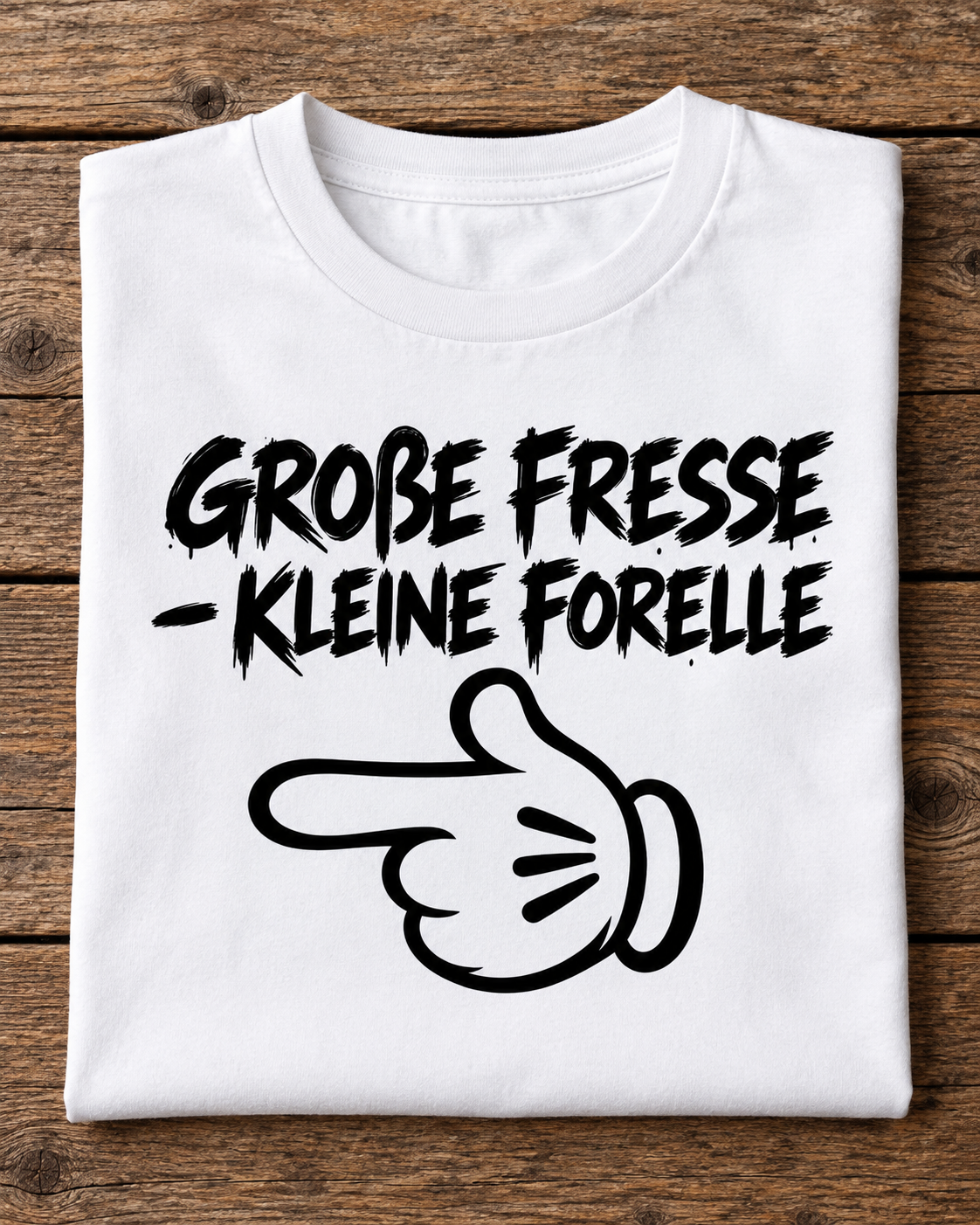 Große Fresse- Kleine Forelle Unisex T-Shirt
