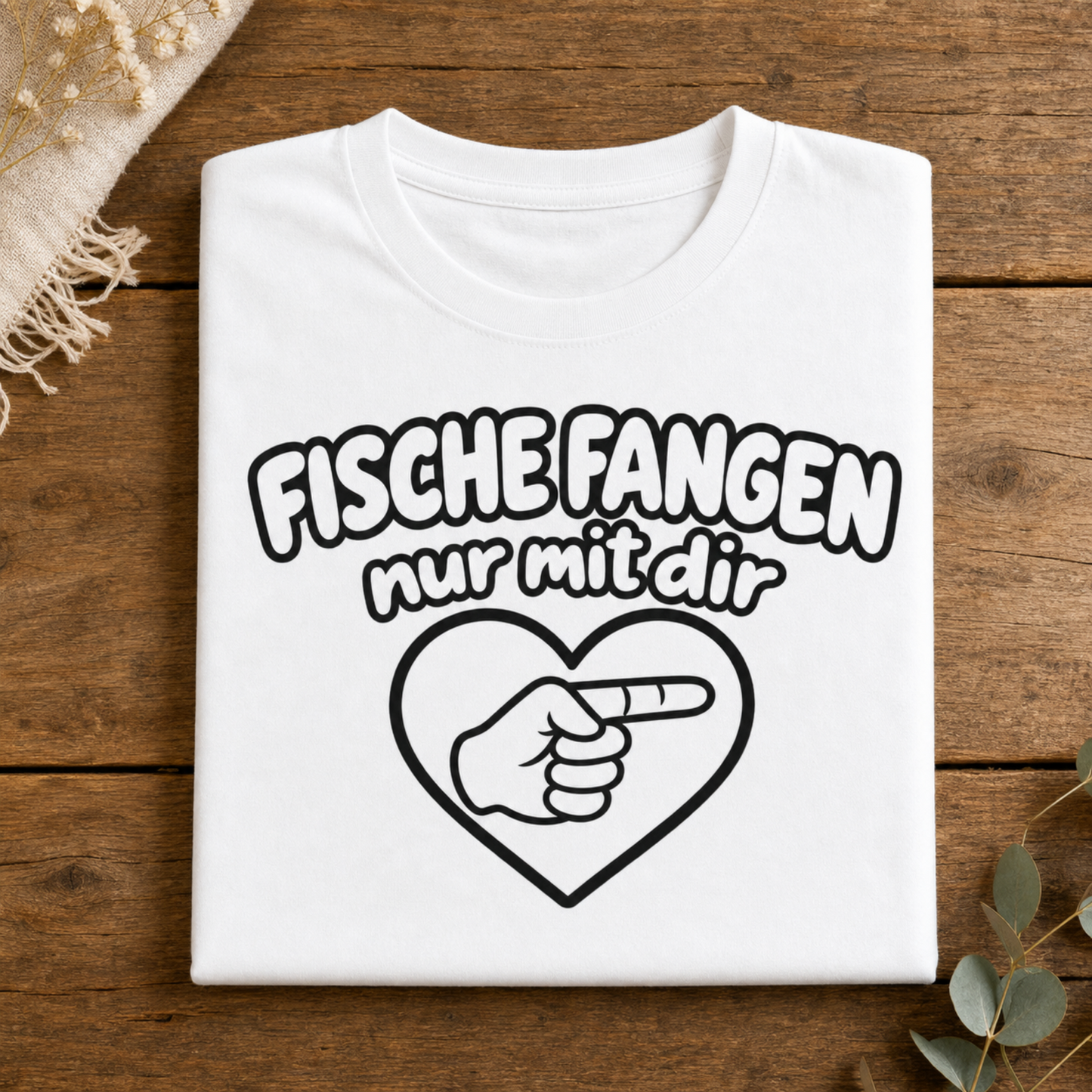 Fische Fangen Unisex T-Shirt